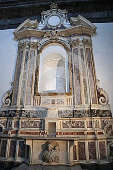 Napoli - Cappella sinistra nel transetto della Chiesa di San Severo al Pendino