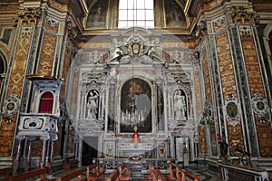 Napoli Ã¢â¬â Cappellone sinistro della Chiesa del GesÃÂ¹ Vecchio photo