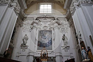 Napoli - Cappellone sinistro della Chiesa di Sant`Agostino degli Scalzi photo