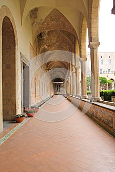 NAPOLI - Chiostro di Santa Chiara (The Santa Chiara Museum Complex)