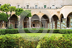 NAPOLI - Chiostro di Santa Chiara (The Santa Chiara Museum Complex)