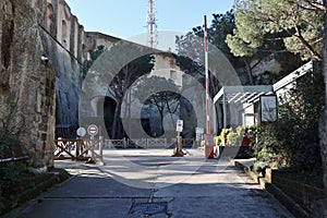 Napoli - Entrata di Castel Sant`Elmo