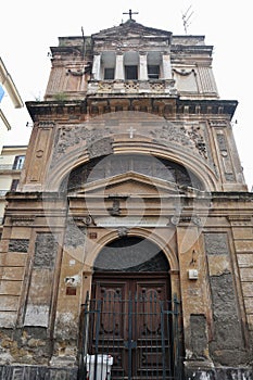 Napoli - Facciata della Chiesa di Sant`Andrea Apostolo photo