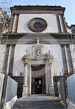 Napoli - Facciata di Santa Caterina a Formiello photo