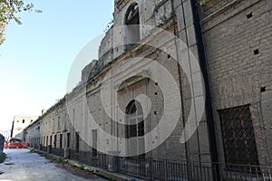 Napoli - Facciata posteriore del Real Albergo dei Poveri photo
