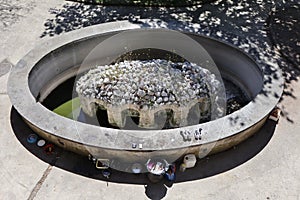 Napoli -  Fontana ai Giardini Principessa Jolanda