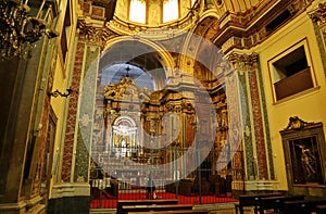 Napoli - Interno della Chiesa di San Giuseppe dei Ruffi