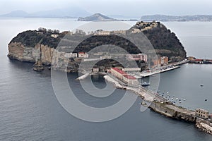 Napoli - Isola di Nisida dal Parco Virgiliano photo