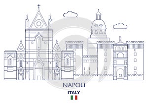 Napoli City Skyline, Italy photo