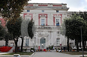 Napoli - Ospedale Cardarelli dal cortile interno