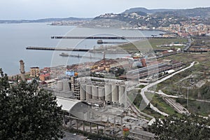 Napoli - Panorama di Bagnoli dal Parco Virgiliano