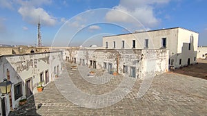 Napoli - Panoramica di Piazza d`Armi a Castel Sant`Elmo