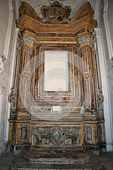 Napoli - Seconda cappella sinistra della Chiesa di San Severo al Pendino