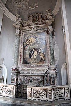 Napoli - Sesta cappella sinistra della Basilica di Santa Maria alla Sanit photo