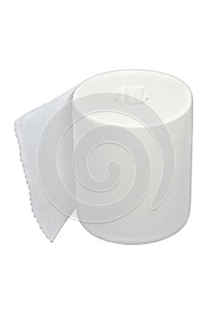 Nappy liners on white background