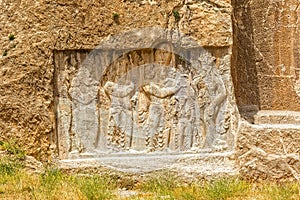 Naqsh-e Rustam relief photo