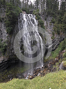 Narada Falls in Mt. Rainier National Park, Washington