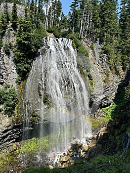 Narada Falls Waterfall U.S. Washington