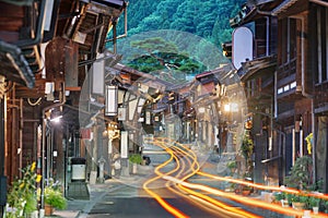 Narai-juku, Nagano, Japan Historic Town Along the Nakasendo