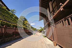 Narai is a small town in Nagano Prefecture Japan ,The old town photo