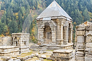 The Naranag Temples archaeological site in Jammu and Kashmir