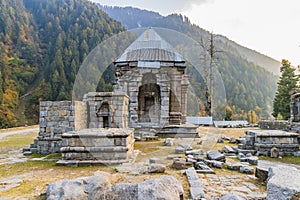 The Naranag Temples archaeological site in Jammu and Kashmir