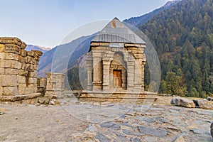 The Naranag Temples archaeological site in Jammu and Kashmir