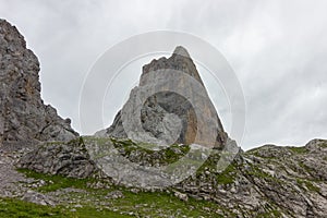 Naranjo de Bulnes mountain in Asturias Spain