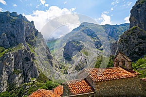 Naranjo de Bulnes peak Urriellu in Picos de Europa photo