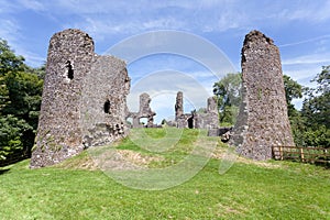 Narberth castle ruins