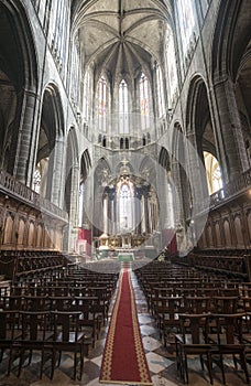 Narbonne, cathedral interior