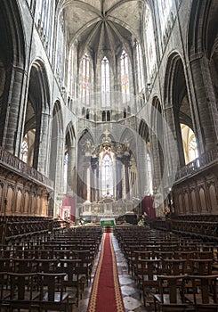 Narbonne, cathedral interior