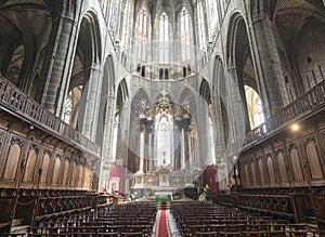 Narbonne, cathedral interior