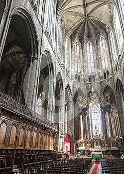 Narbonne, cathedral interior