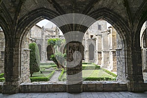 Narbonne (France), cathedral cloister