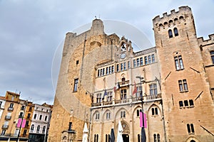 Narbonne town hall, France