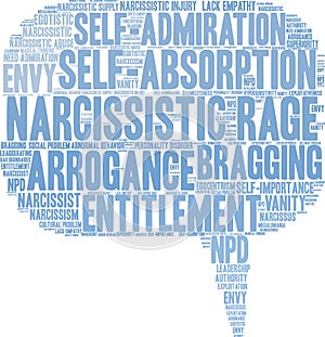 Narcissistic Rage Word Cloud