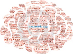 Narcissistic Rage Word Cloud