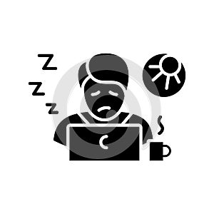 Narcolepsy glyph icon