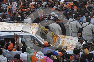 Narendra Modi in Varanasi.