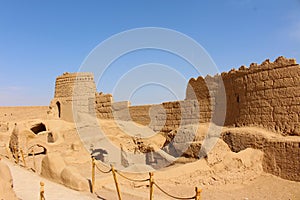 View of Narin Castle, Iran