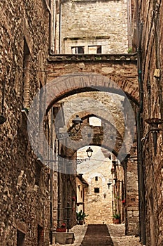 Narni, a medieval village in Central Italy