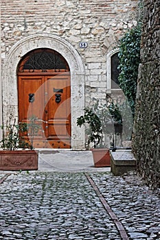 Narni, a medieval village in Central Italy