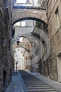 Narni (Terni, Umbria, Italy) - Old street