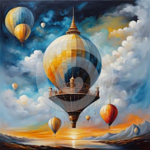 Narnia\'s annual hot air balloon festival.