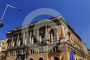 Narodni dum, Old buildings near Vinohrady Theatre (Czech: Divadlo na Vinohradech) is a theatre in Vinohrady, Prague