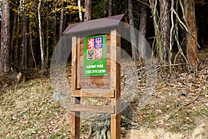 Narodni Park Ceske Svycarsko sign