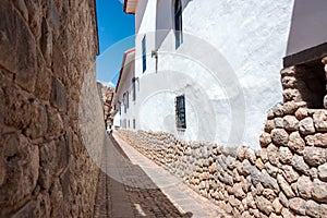 Narrow Alley in Cuzco