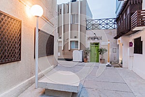 Narrow alley in Muharraq