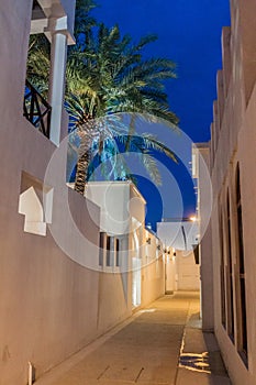 Narrow alley in Muharraq